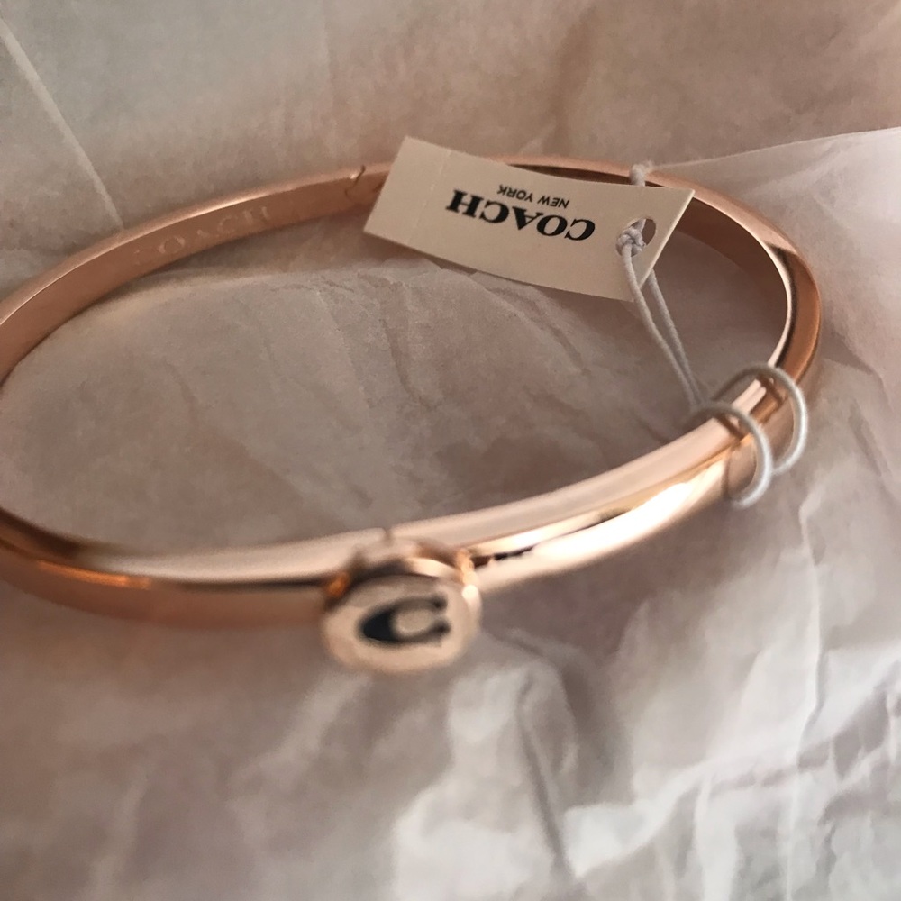 Coach Rose Gold Bangle